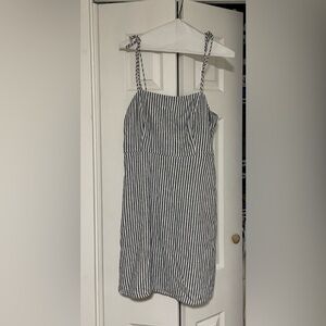 Old navy, cotton, pinstriped dress